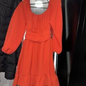 Amazon Women's Casual Red Dress